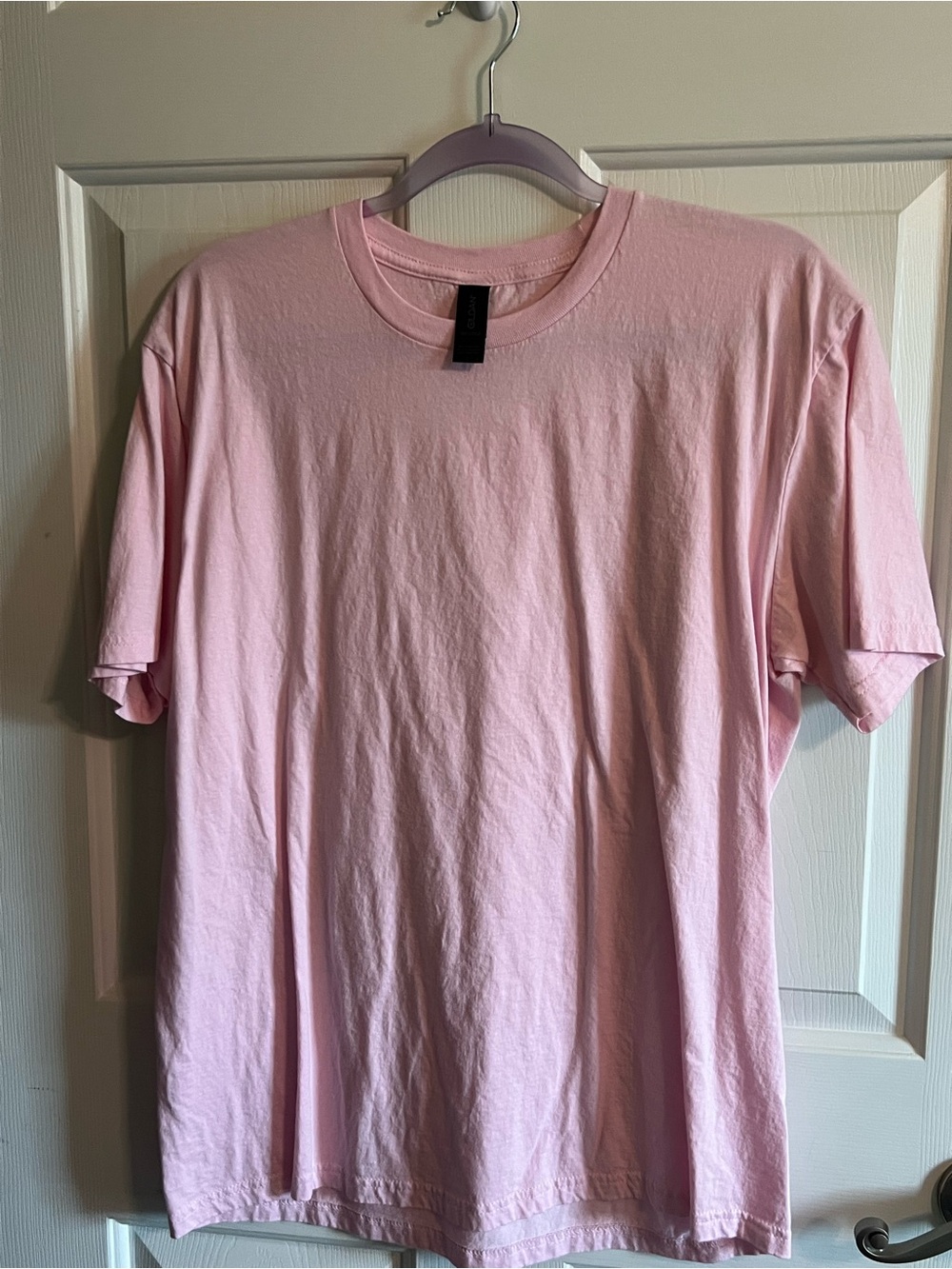Classic Crew Neck T-Shirt - Light Pink